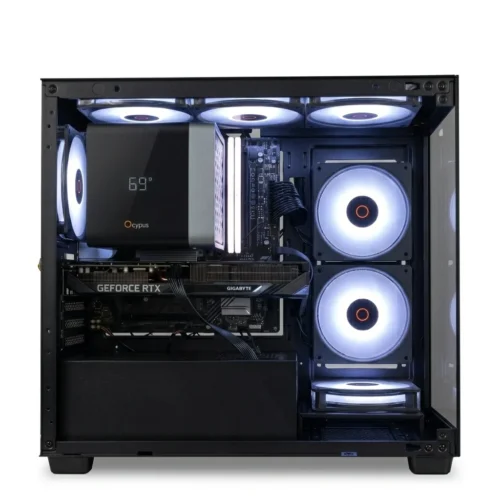 Aviary | AMD Ryzen 7 7700 & RTX 5060 Ti 16GB Mid-Range Gaming and Content Creation Desktop PC