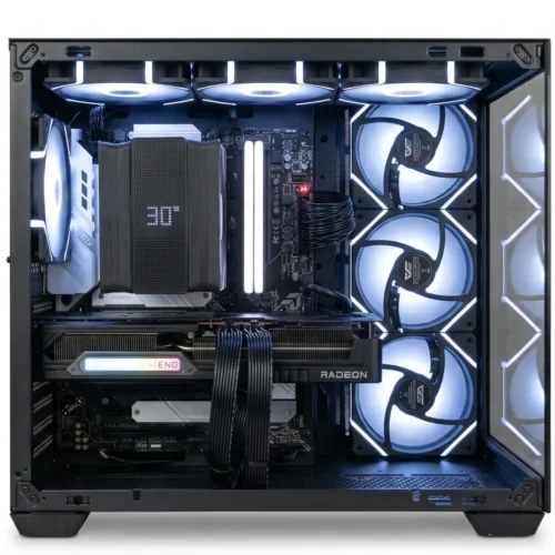 Avius | High-End AMD Ryzen 7 7700 & Radeon RX 9070 XT 16GB Gaming PC Package - 32GB DDR5, 1TB Gen4 SSD, 27-Inch 192Hz Monitor