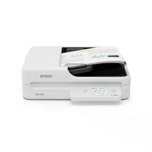 Epson WorkForce DS-1760WN A4 Flatbed Document Scanner with Duplex ADF 1200dpi Wi-Fi Ethernet - B11B274501