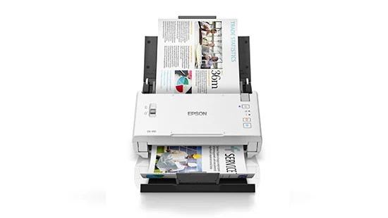 Epson WorkForce DS-410 Portable Sheet-fed Document Scanner 600dpi Duplex - B11B249501