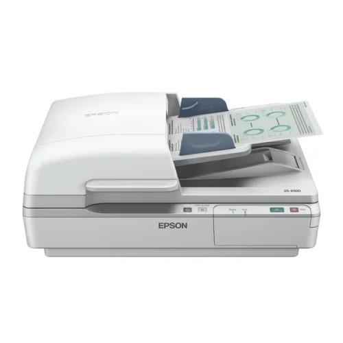 Epson WorkForce DS-6500 A4 Flatbed Document Scanner with Duplex ADF 1200dpi - B11B205241