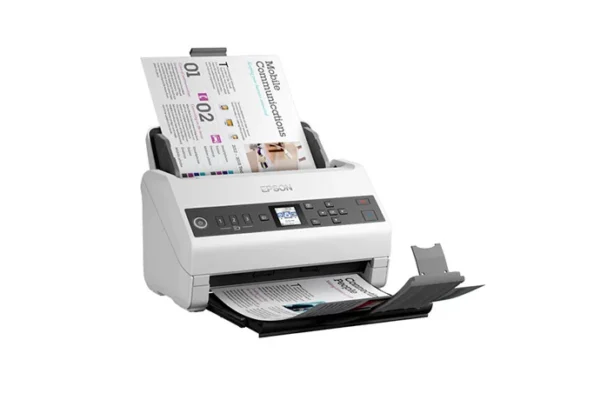 Epson WorkForce DS-730N A4 Duplex Sheet-fed Document Scanner 600dpi Ethernet - B11B259501