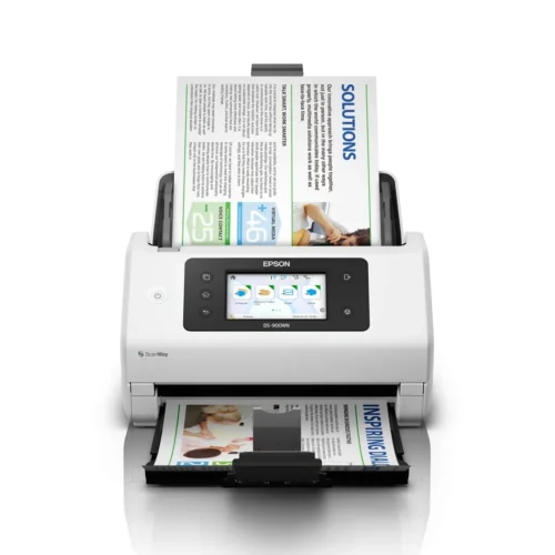 Epson WorkForce DS-900WN A4 Duplex Sheet-fed Document Scanner 70ppm 4.3in LCD Touchscreen - B11B276502