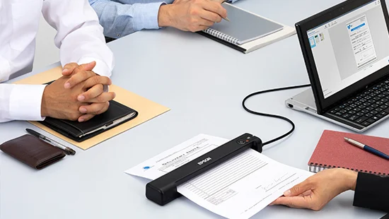 ES-50_10_Bk-1 Epson WorkForce ES-50 Portable Sheetfed Document Scanner 600dpi A4 - B11B252502