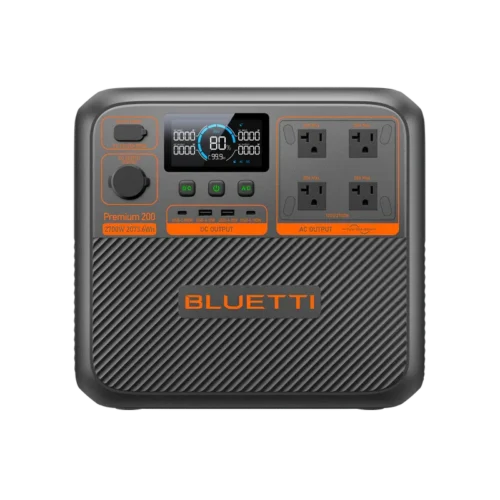 BLUETTI Premium 200 V2 Portable Power Station 2700W AC 3900W Power Lifting LiFePO4 - P-PR200V2-PH-GY-10