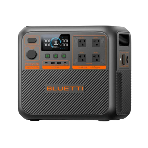 BLUETTI Premium 200 V2 Portable Power Station 2700W AC 3900W Power Lifting LiFePO4 - P-PR200V2-PH-GY-10