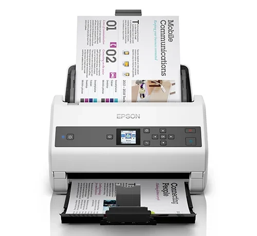 Epson WorkForce DS-870 A4 Duplex Sheet-fed Document Scanner 600dpi - B11B250502