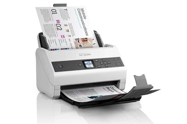 Epson WorkForce DS-970 A4 Duplex Sheet-fed Document Scanner 600dpi - B11B251502