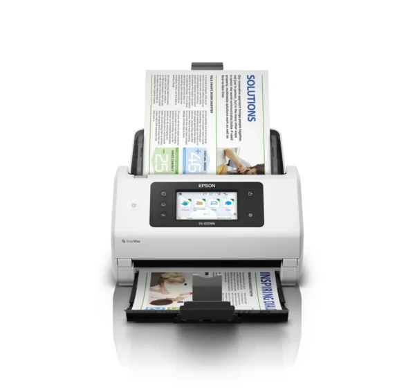 Epson WorkForce DS-800WN A4 Duplex Sheet-fed Document Scanner 600dpi Wi-Fi Ethernet - B11B275502