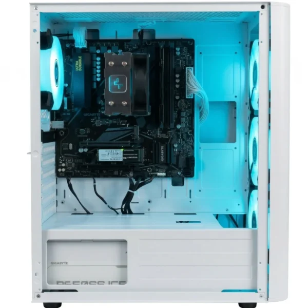 Figment | Budget AMD Ryzen 5 5600GT Desktop PC - White Edition Home, Office & Light Esports Gaming Build