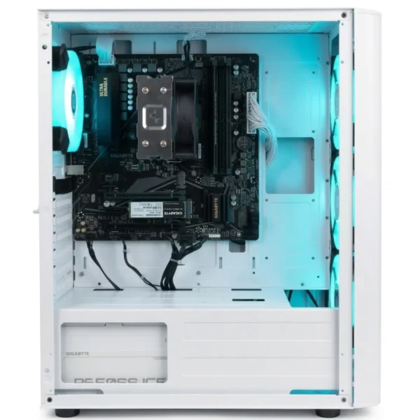 Figment | Budget AMD Ryzen 5 5600GT Desktop PC - White Edition Home, Office & Light Esports Gaming Build