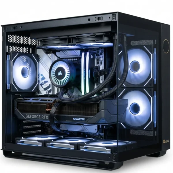 Nomad | High-End AMD Ryzen 7 9800X3D & RTX 5070 Ti 16GB Gaming PC Package - 32GB DDR5, 2TB Gen4 SSD, 1000W Platinum