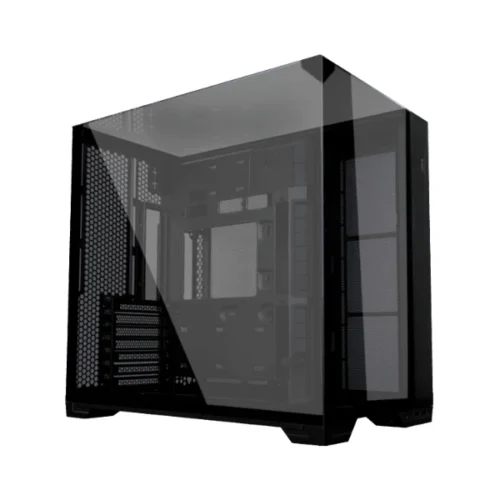 Lian Li O11 Vision Chrome Mid-Tower Dual Chamber PC Case Mirror Finish - O11VC.00