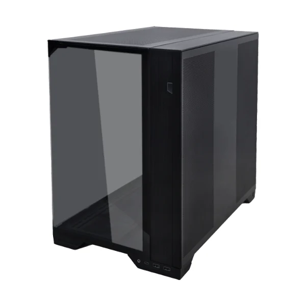 O11VP_X03 Lian Li O11 Vision Chrome Mid-Tower Dual Chamber PC Case Mirror Finish - O11VC.00