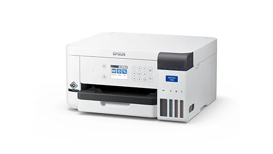 Epson SureColor SC-F130 A4 PrecisionCore Micro TFP Dye-Sublimation Printer with UltraChrome DS Ink - C11CJ80406