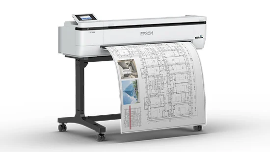 EPSON SC-T5130M 36-Inch PrecisionCore TFP Printer with Scanner and UltraChrome XD2 Ink - C11CJ54402