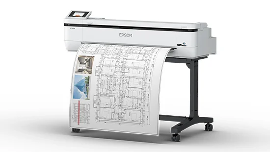 EPSON SC-T5130M 36-Inch PrecisionCore TFP Printer with Scanner and UltraChrome XD2 Ink - C11CJ54402