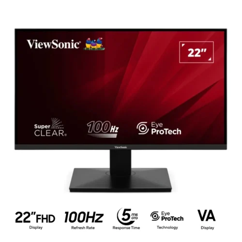 ViewSonic 22 Inch FHD 100Hz VA Monitor - VA22E2-H