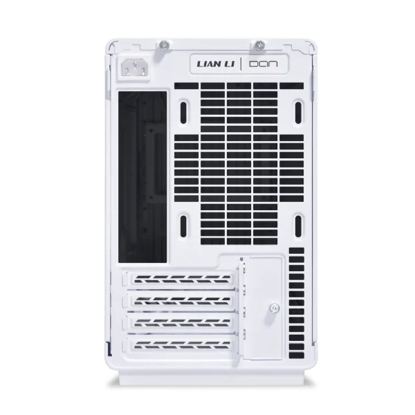 Lian Li DAN A3-mATX Micro-ATX Case Wood Front Panel 360mm AIO Support White - G99.A3W-WD.00