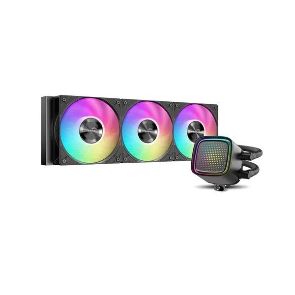 SAMA - L50 360mm AIO ARGB Liquid CPU Cooler Black - L50-BKWAYX03-G