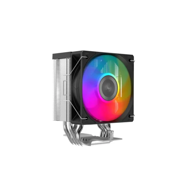 SAMA - X40L Lumen ARGB Low-Profile 4 Heatpipes 100mm CPU Air Cooler 220W TDP - X40-XXWAYX0X-G