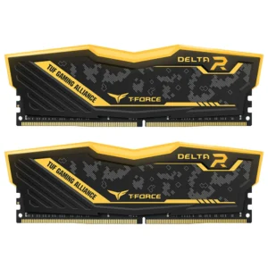 TEAMGROUP T-FORCE DELTA TUF Gaming Alliance RGB 32GB 2x16GB DDR4 3600MHz CL18 Desktop Memory - TF9D432G3600HC18JDC01