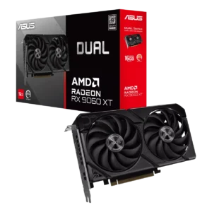 ASUS Dual Radeon RX 9060 XT 16GB GDDR6 128-bit PCIe 5.0 Graphics Card - DUAL-RX9060XT-16G
