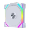 Lian Li UNI FAN SL-INF Wireless 120mm Reverse Blade White 1-Pack ARGB Fluid Dynamic Bearing - G99.12RSLIN1W1W.00