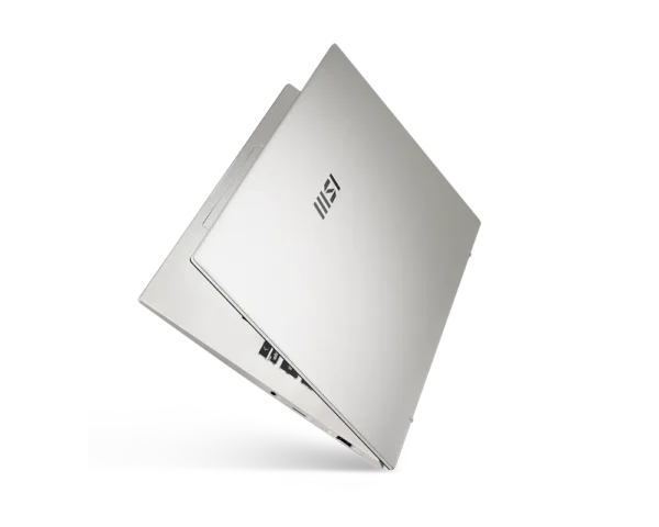 MSI Prestige 14H B12U - 14" FHD+ IPS-Level 16:10 - Intel Core i5-12500H - 16GB LPDDR5 - 512GB SSD - RTX 2050 4GB - Urban Silver Laptop - Prestige 14H B12UCX-645PH