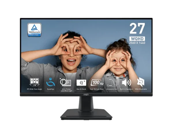 MSI PRO MP275Q 27-Inch WQHD IPS 100Hz 1ms Business Monitor - PRO MP275Q