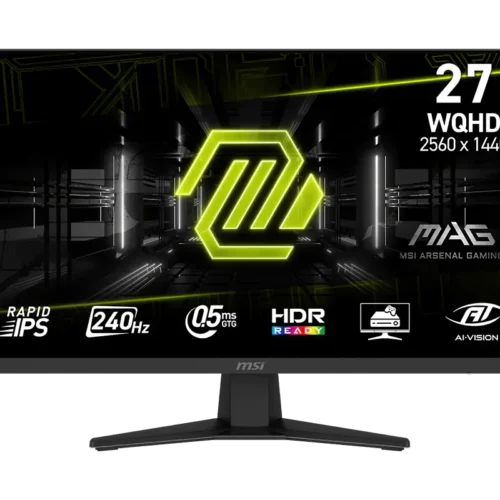 MSI MAG 274QF X24 27-Inch WQHD Rapid IPS 240Hz 0.5ms Gaming Monitor - MAG 274QF X24