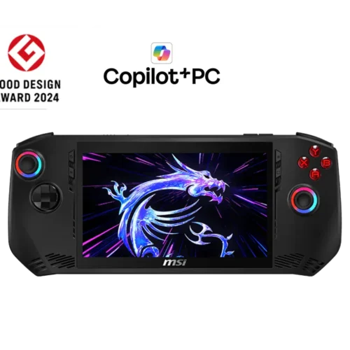 MSI Claw 7 AI+ A2VM Handheld Gaming PC - 7-inch FHD 120Hz IPS Touchscreen - Intel Core Ultra 7 258V - 32GB RAM - 1TB SSD - Claw 7 AI+ A2VM Super Pack-048PH