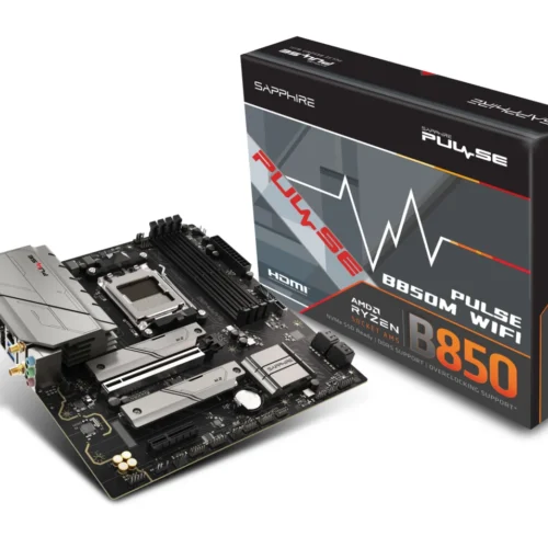 SAPPHIRE - PULSE B850M WIFI AM5 Micro-ATX DDR5 Motherboard - SPR-52123-04-40G