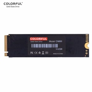 Colorful CN600 512GB M.2 NVMe PCIe Gen3 x4 Internal SSD - COLORFUL CN600 M.2 NVMe 512GB