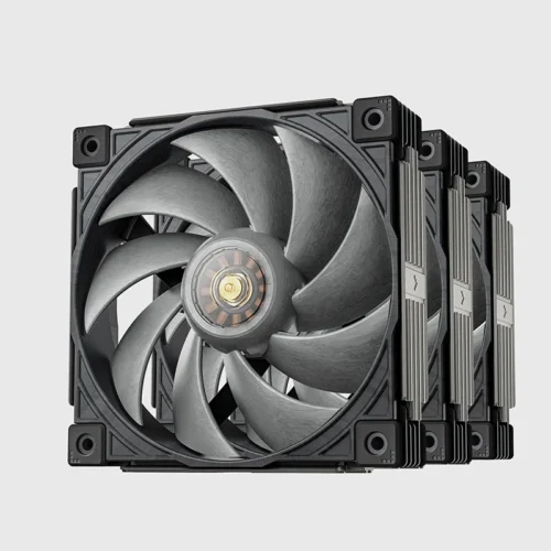 SUDOKOO MACH120 3IN1 120mm 30mm-Thick High Performance Fan Pack - 3000 RPM - LCP Blades - R-MACH120-GYWPN3-GAS