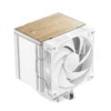 DeepCool AK500 G2 White High Performance CPU Air Cooler 5 Heat Pipes 120mm PWM Fan Wood Grain - R-AK500G2-WHNNMN-GJD