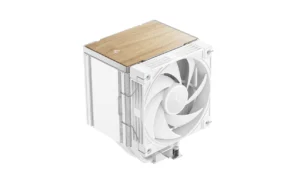 01 DeepCool AK500 G2 White High Performance CPU Air Cooler 5 Heat Pipes 120mm PWM Fan Wood Grain - R-AK500G2-WHNNMN-GJD