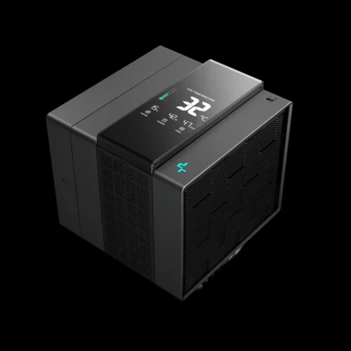 DeepCool Assassin IV VC Vision Digital Dual-Tower CPU Air Cooler - R-ASN4-BKNVMD-G