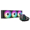 DeepCool - LD360 360mm AIO Liquid Cooler with Real-Time CPU Status Screen and ARGB Fans - R-LD360-BKMSN-G-1