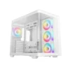 01 DeepCool CG530U 4F White Curved Glass Panoramic Dual-Chamber ATX Mid-Tower Case - R-CG530U-WHAGA4-G