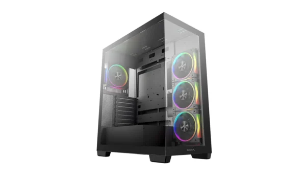 Deepcool CG580 4F V2 Panoramic ATX Mid-Tower Tempered Glass Case Black - R-CG580-BKADA4-G-2