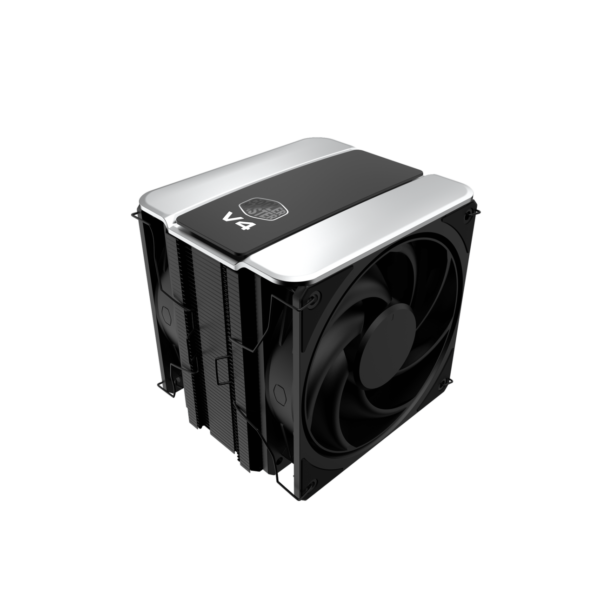 Cooler Master V4 Alpha 3DHP Black High Performance Air CPU Cooler Dual Mobius 120 Fans - MAZ-T2HP-217PK-R1