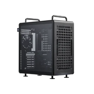 Cooler Master QUBE 540 Stardust Iron ATX Mid Tower Modular Case Vertical GPU Support - Q540-MGNN-S00