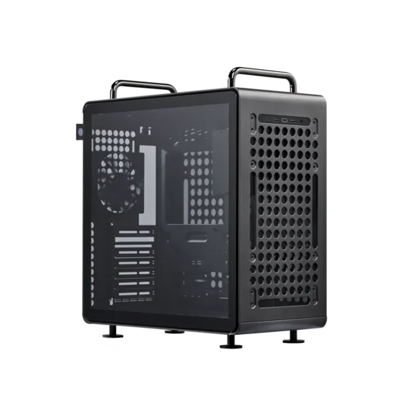 Cooler Master QUBE 540 Stardust Iron ATX Mid Tower Modular Case Vertical GPU Support - Q540-MGNN-S00
