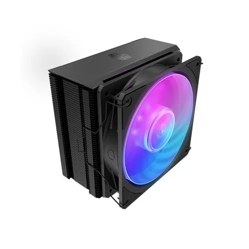 Cooler Master Hyper 212 3DHP Black ARGB High Performance Air CPU Cooler with Mobius 120 Fan - MAY-T2HP-217PA-R1