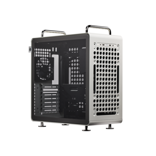 Cooler Master QUBE 540 Moonstone ATX Mid Tower Modular Case Vertical GPU Support - Q540-LGNN-S00
