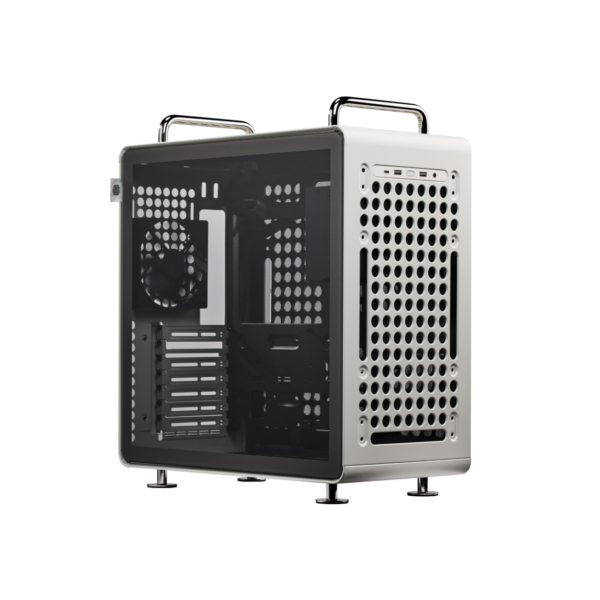 Cooler Master QUBE 540 Moonstone ATX Mid Tower Modular Case Vertical GPU Support - Q540-LGNN-S00