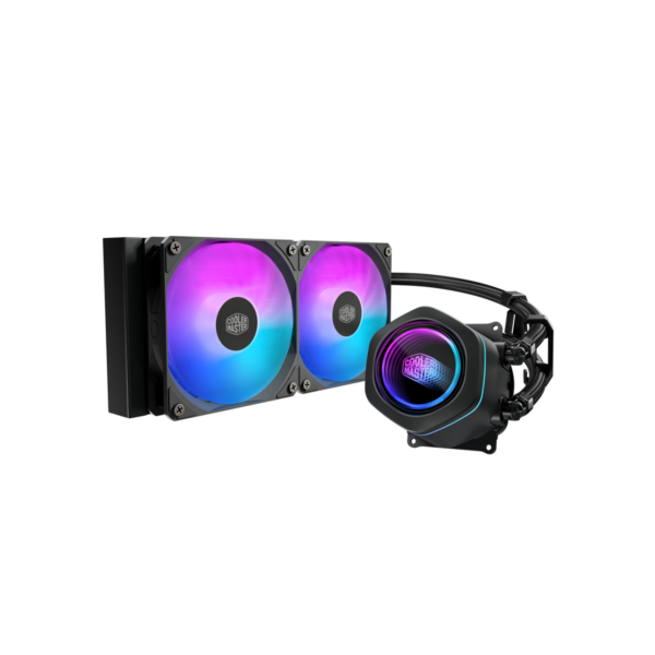 Cooler Master MasterLiquid Core Nex 240 Black ARGB 240mm Liquid CPU Cooler - MLX-D24M-A18PA-R1