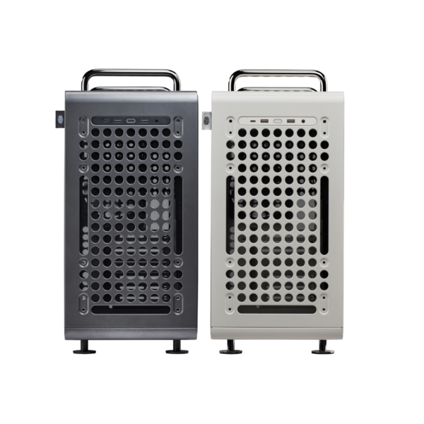 Cooler Master QUBE 540 Moonstone ATX Mid Tower Modular Case Vertical GPU Support - Q540-LGNN-S00