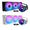 Cooler Master MasterLiquid 360 Atmos II LCD ARGB Black 360mm Liquid CPU Cooler - MLX-D36M-A25SZ-L1